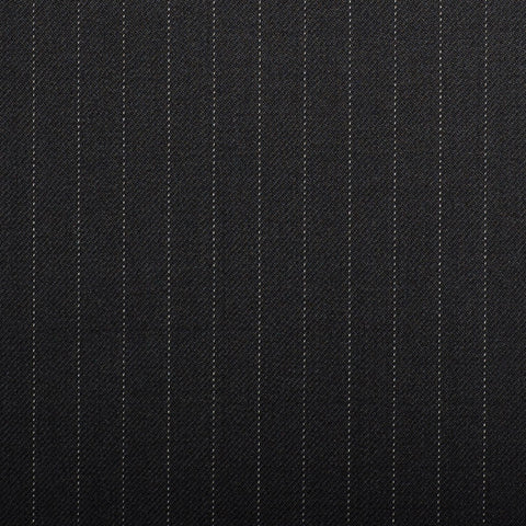 Black Tuxedo Diamond Weave Quartz Super 100's Suiting